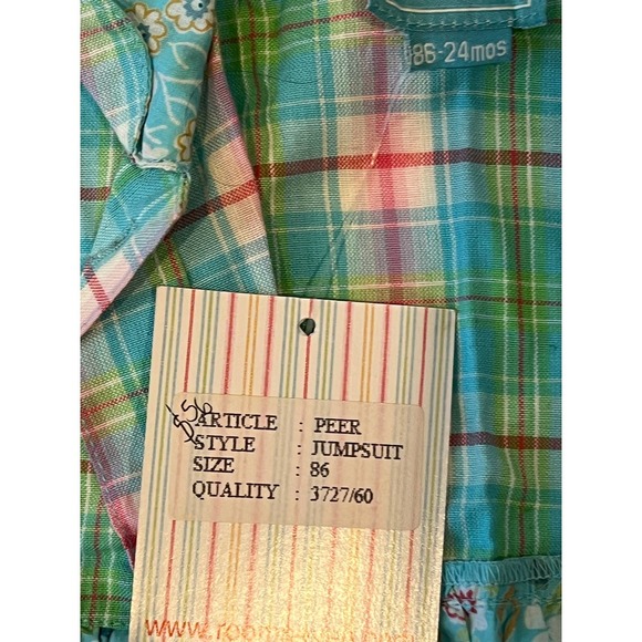 Room Seven Summer Jumpsuit 18-24 Mos - Picture 4 of 5